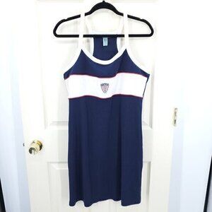 VTG Sporty-Spice Style Tank Dress L Retro  Halloween 90s Spice Girls